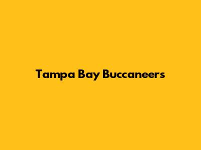 Tampa Bay Buccaneers